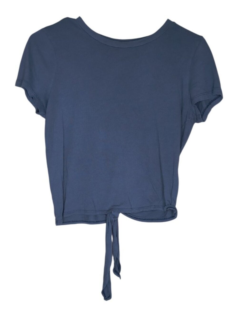 Aerie Women's Size Small Beach Bound Tshirt Tie Back Summer Lightweight